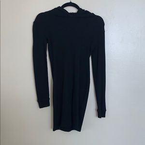 Sweater dress ribbed